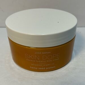 JOSIE MARAN Skin Dope 8 oz Body Cream Argan Oil Hemp Seed Unscented NEW SEALED